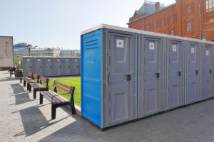 Более 1400 туалетных кабин было установлено для обеспечения городских мероприятий связанных с празднованием Дня Победы