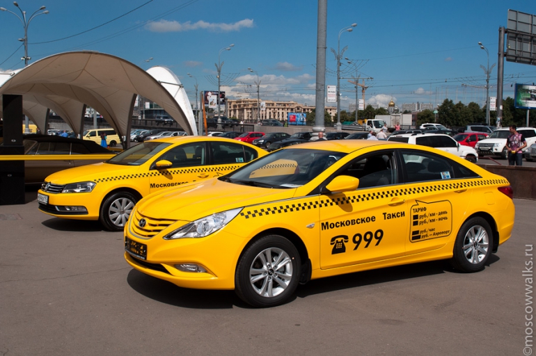 Такси обходится москвичам дешевле, чем 3 года назад