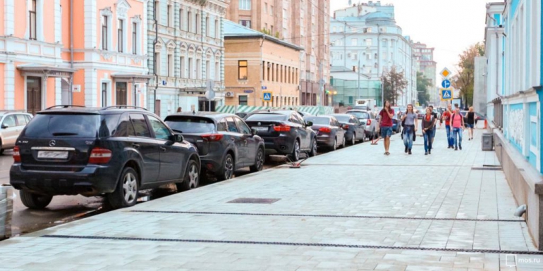 На месте самостроя в центре Москвы создаются общественные пространства