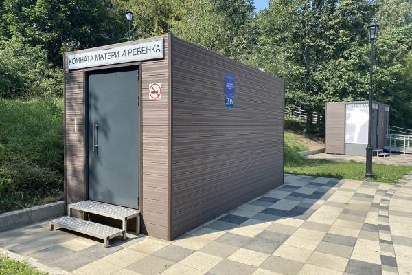 В Детском Черкизовском парке открылись новые туалеты