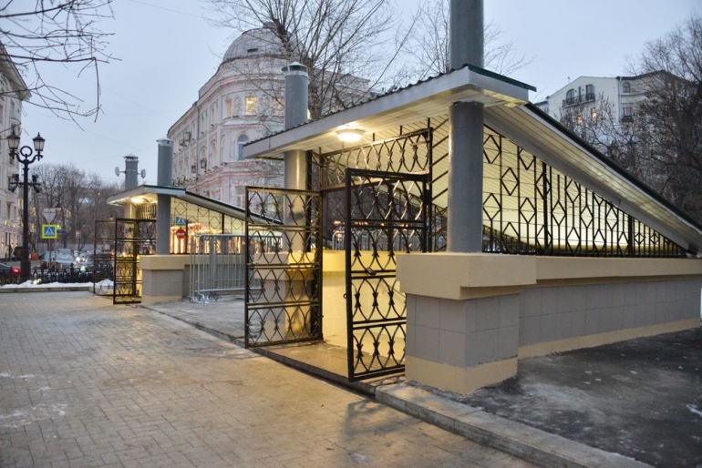 В центре Москвы после капитального ремонта открылись два общественных туалета