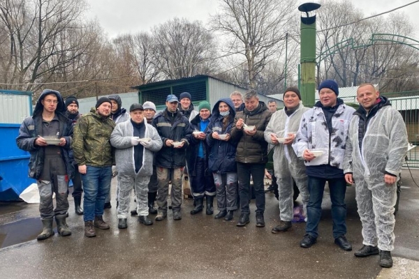 Работники ГБУ &quot;Доринвест&quot; приняли участие в традиционном городском субботнике