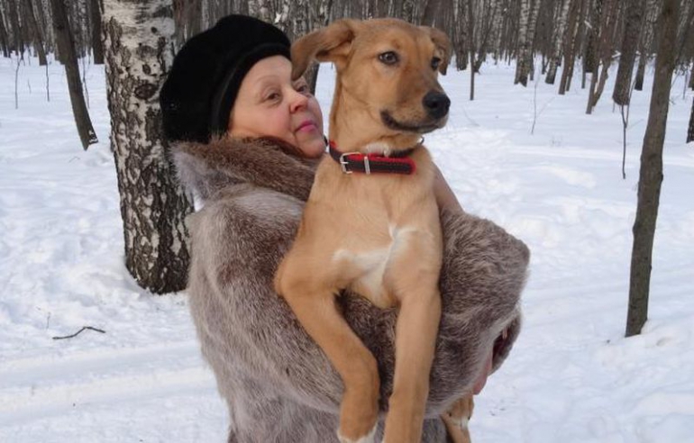Из приюта &quot;Зоорассвет&quot; забрали еще одного щенка родившей в московском метро собаки Таганки