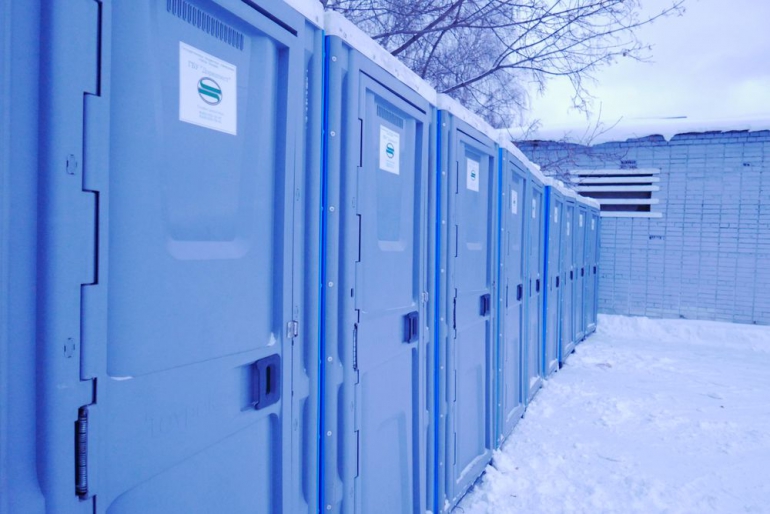 ГБУ &quot;Доринвест&quot; установило 180 туалетных кабин для обеспечения празднования Крещения Господня