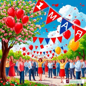 Поздравляем с Праздником Весны и Труда!