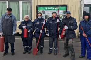 Состоялась тренировка по эвакуации при пожарной тревоге